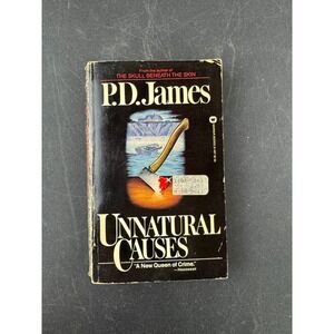 Unnatural Causes P.D. James Vintage 1982 Warner Books Paperback‎ Mystery Novel